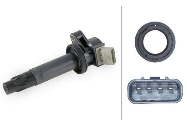 bobina de inductie HELLA 5DA 358 057-341