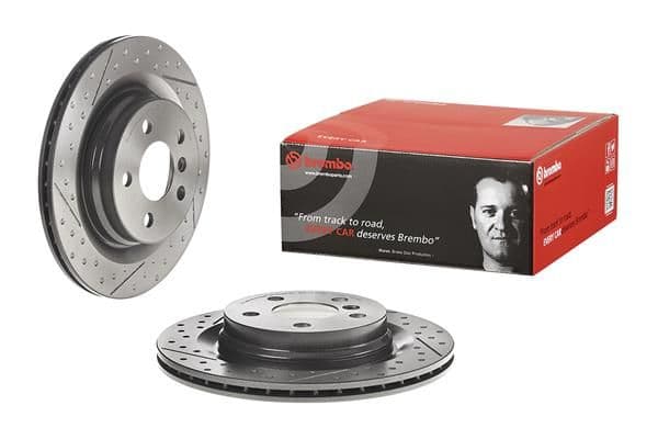 Disc frana BREMBO PRIME LINE - UV Coated 09.C743.21