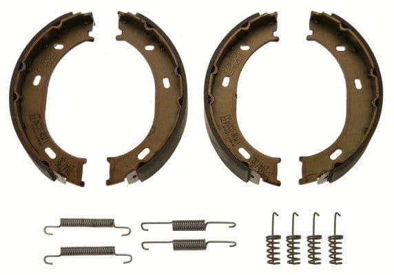 Set saboti frana, frana de mana TRW GS8433