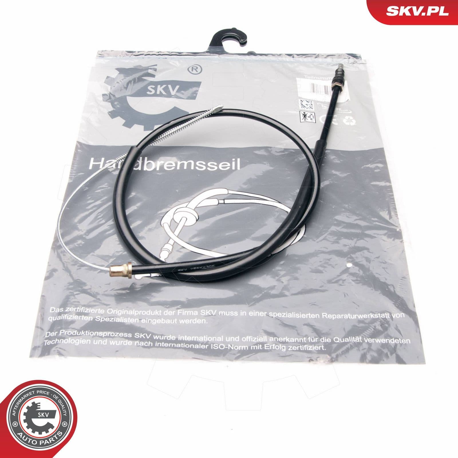 Cablu, frana de parcare ESEN SKV 25SKV306