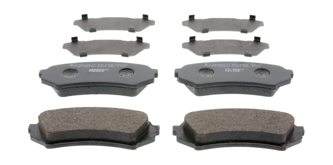 set placute frana,frana disc FERODO PREMIER ECO FRICTION FDB1457