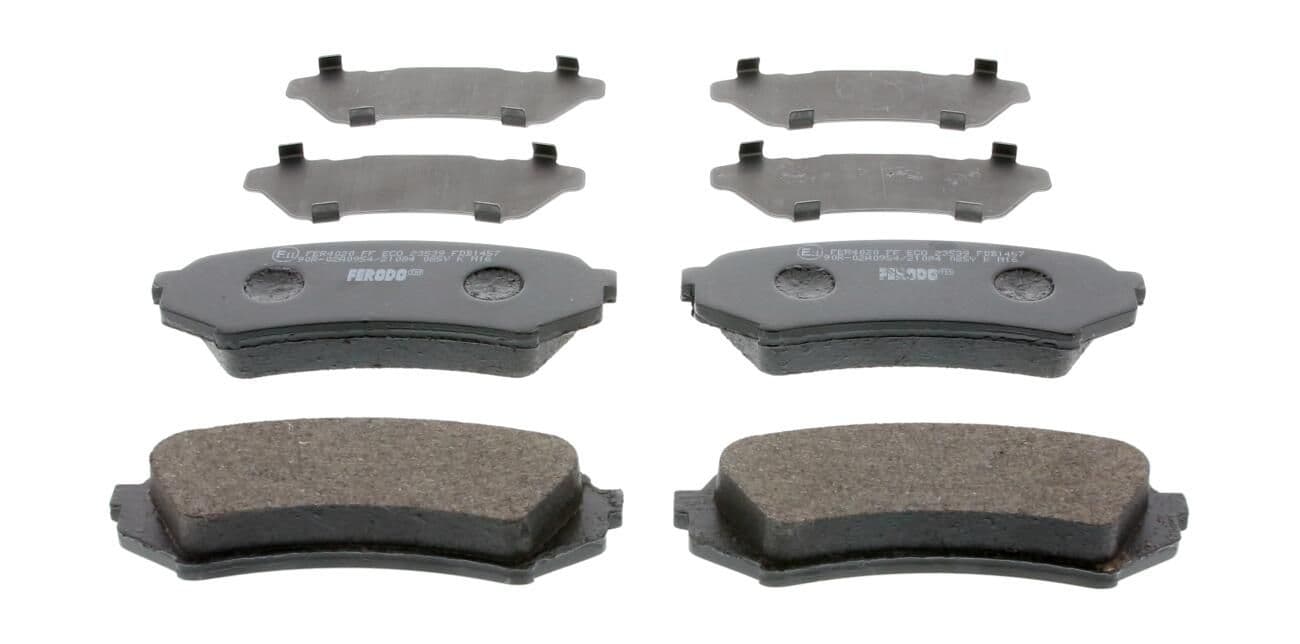 set placute frana,frana disc FERODO PREMIER ECO FRICTION FDB1457