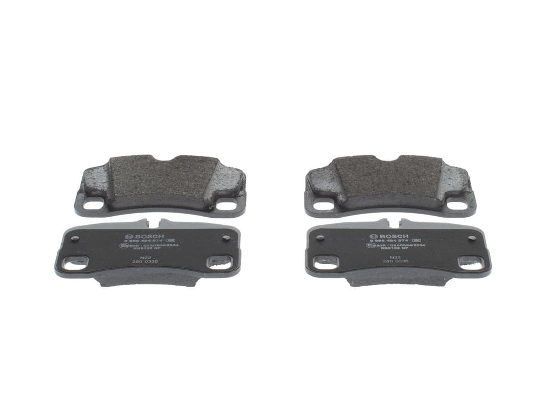 set placute frana,frana disc BOSCH 0 986 494 974