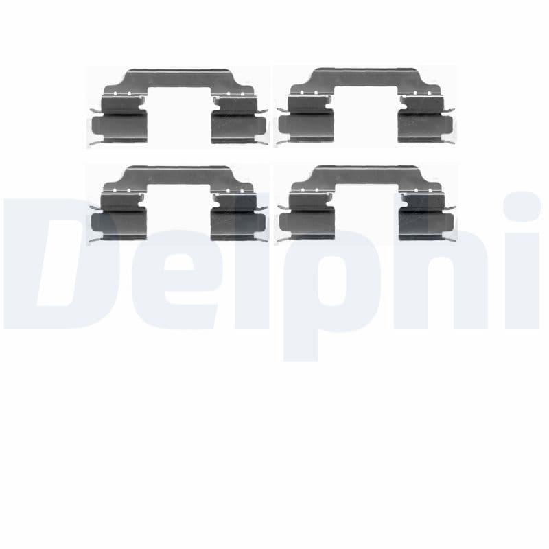 Set accesorii, placute frana DELPHI LX0425
