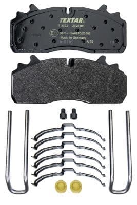 set placute frana,frana disc TEXTAR Lightweight Technology 2928401