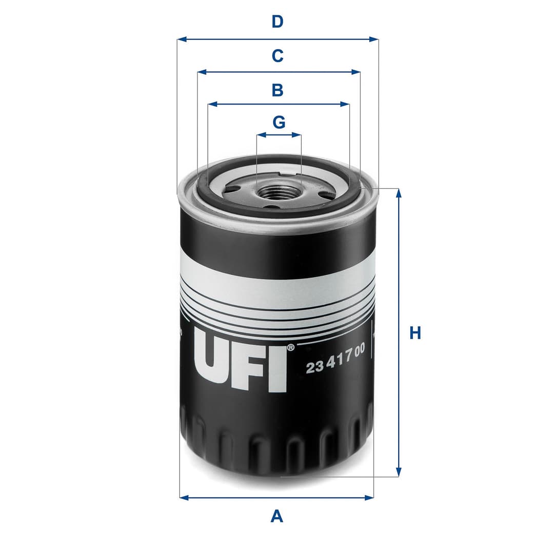 Filtru ulei UFI 23.417.00