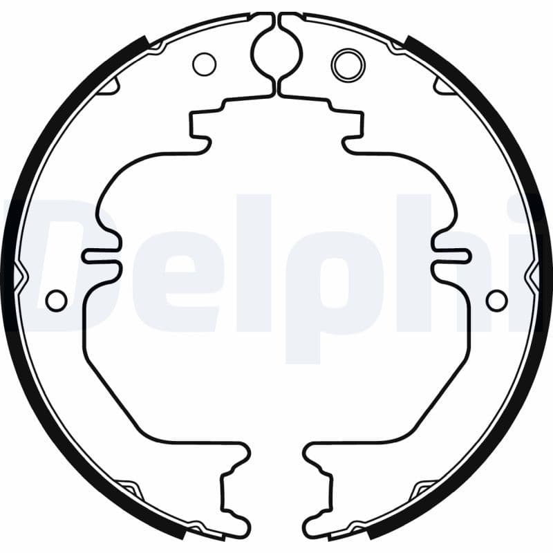 Set saboti frana DELPHI LS2132