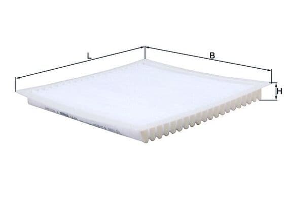 Filtru, aer habitaclu MAHLE LA 477