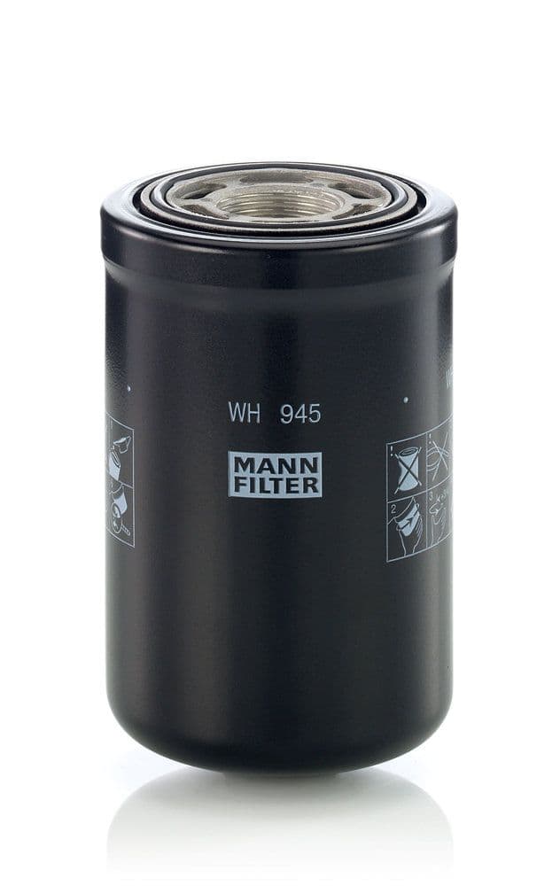 Filtru hidraulic, cutie de viteze automata MANN-FILTER WH 945