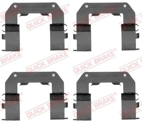 Set accesorii, placute frana QUICK BRAKE 109-1767