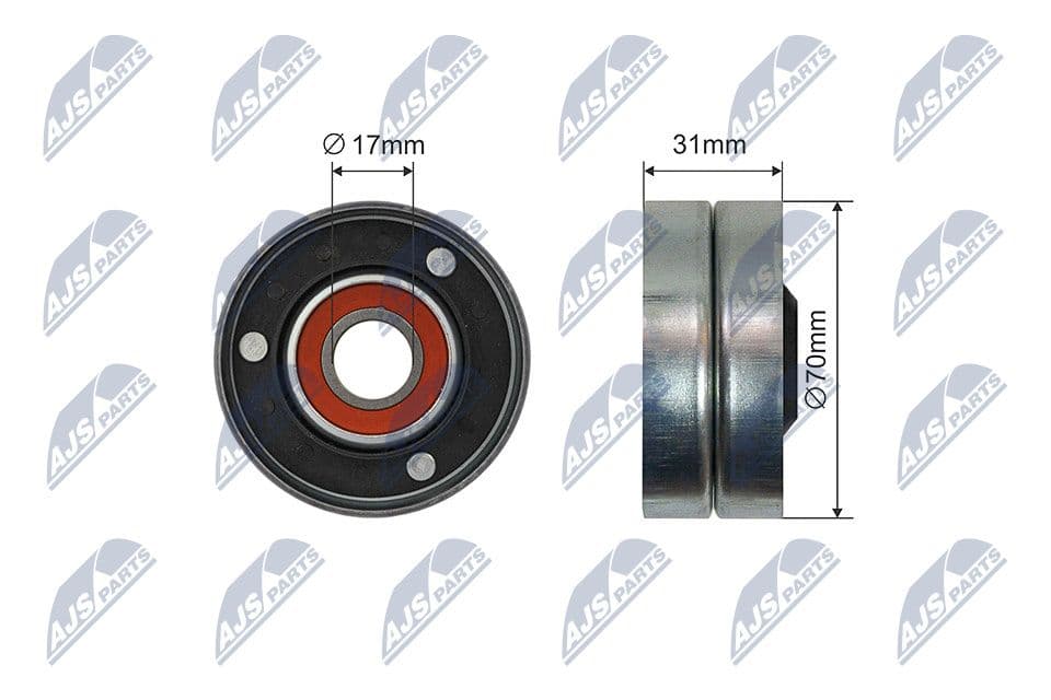 rola intinzator,curea transmisie NTY RNK-LR-015