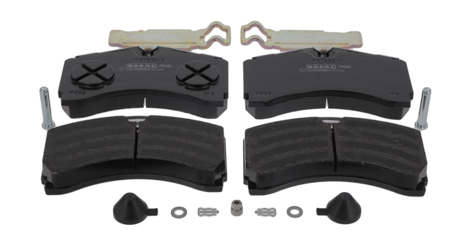 set placute frana,frana disc BERAL BCV29244TK