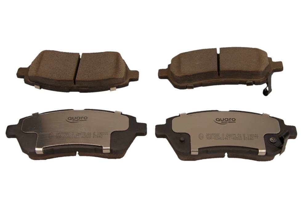 set placute frana,frana disc QUARO SILVER CERAMIC QP0558C
