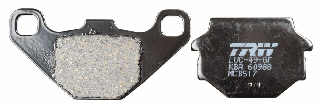 set placute frana,frana disc TRW Organic Allround MCB517