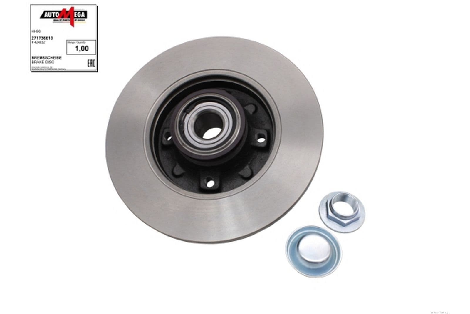 Disc frana AUTOMEGA 271736610