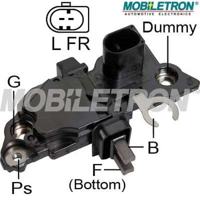 Regulator, alternator MOBILETRON VR-B254