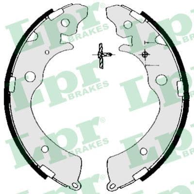 Set saboti frana LPR 05690