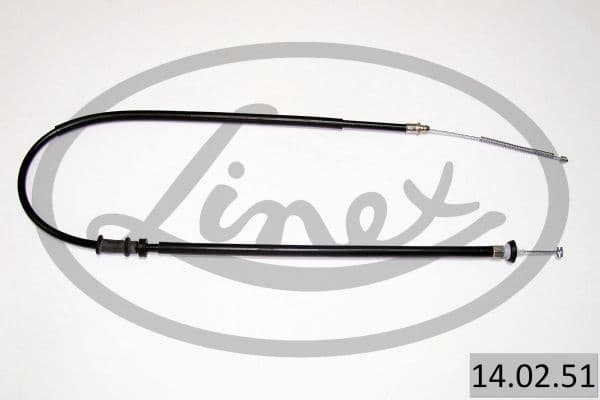 Cablu, frana de parcare LINEX 14.02.51