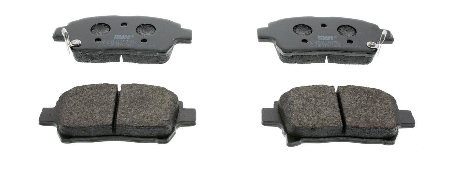 set placute frana,frana disc FERODO PREMIER ECO FRICTION FDB1985