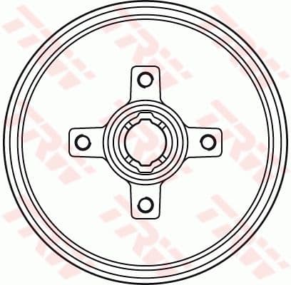 Tambur frana TRW DB4134BR