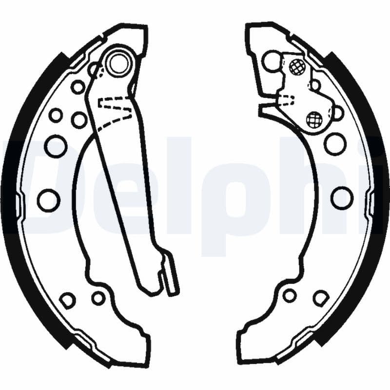 Set saboti frana DELPHI LS1276