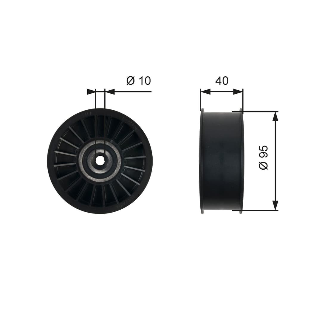 Rola ghidare/conducere, curea transmisie GATES FleetRunner™ T36500