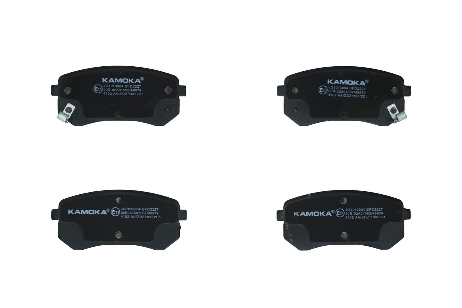 set placute frana,frana disc KAMOKA JQ1013804