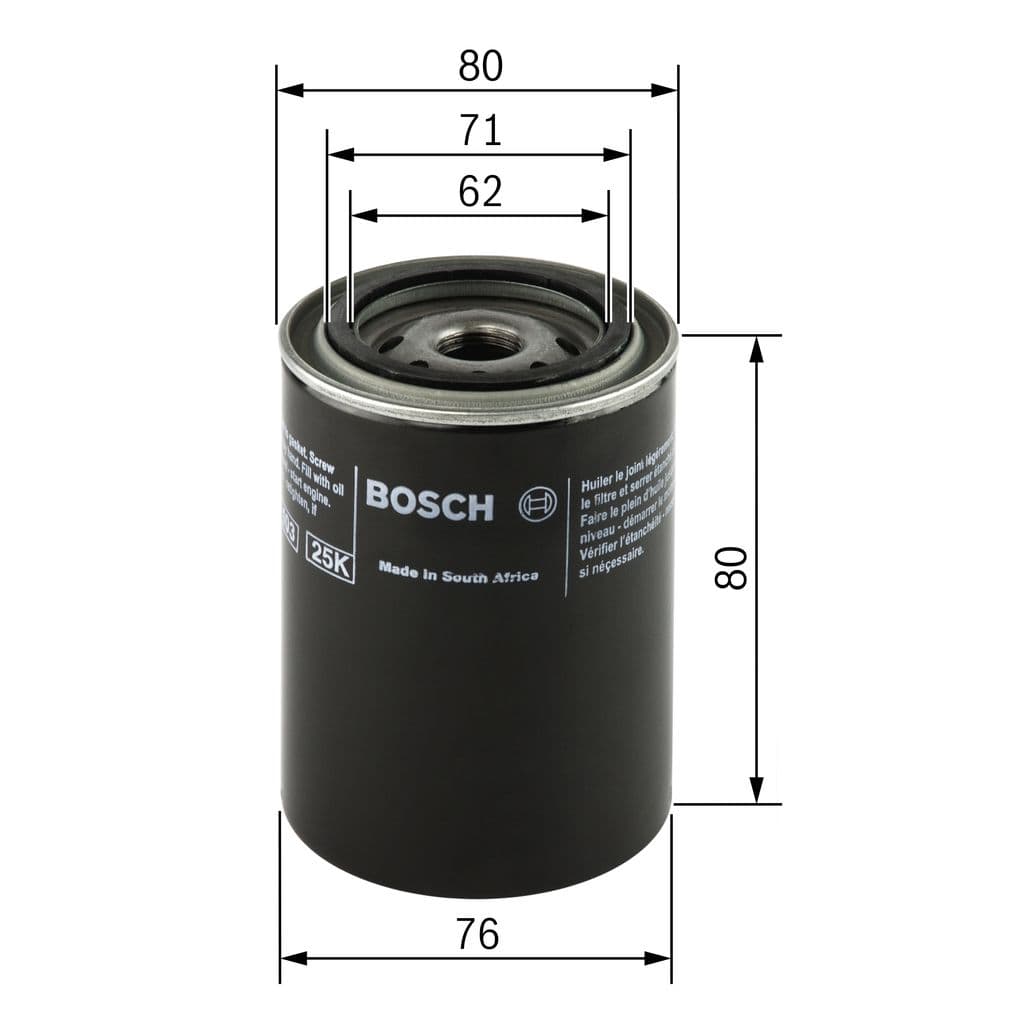 Filtru ulei BOSCH F 026 407 005