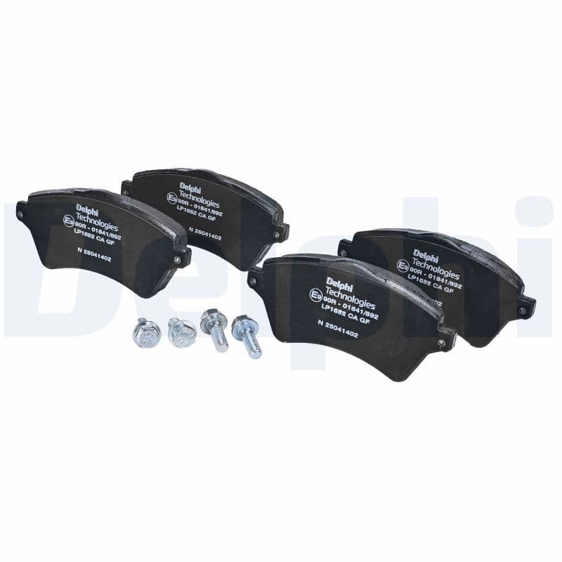 set placute frana,frana disc DELPHI LP1652