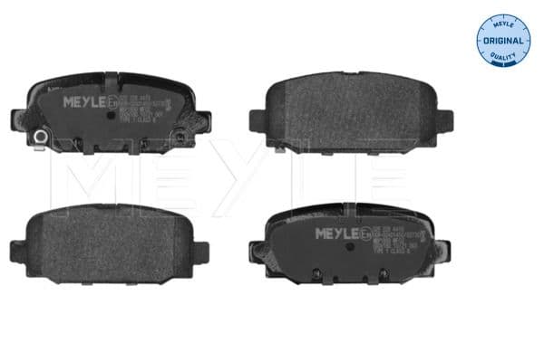 set placute frana,frana disc MEYLE -ORIGINAL: True to OE. 025 228 4418