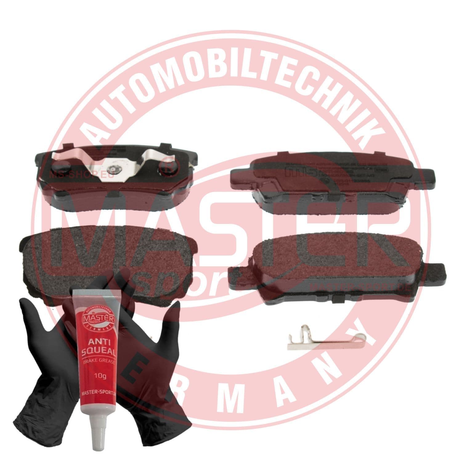 set placute frana,frana disc MASTER SPORT 13046057352N-SET-MS