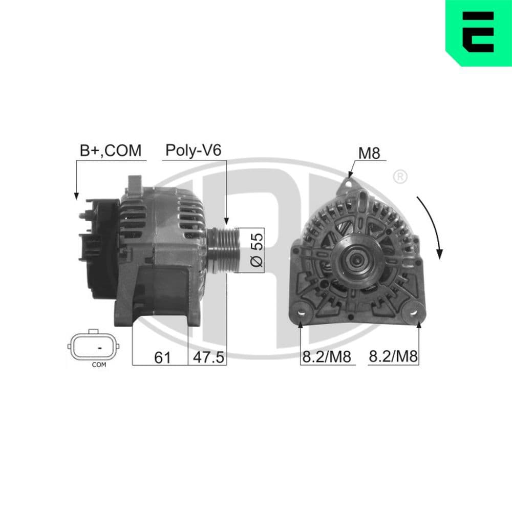 Generator / Alternator ERA 210515A