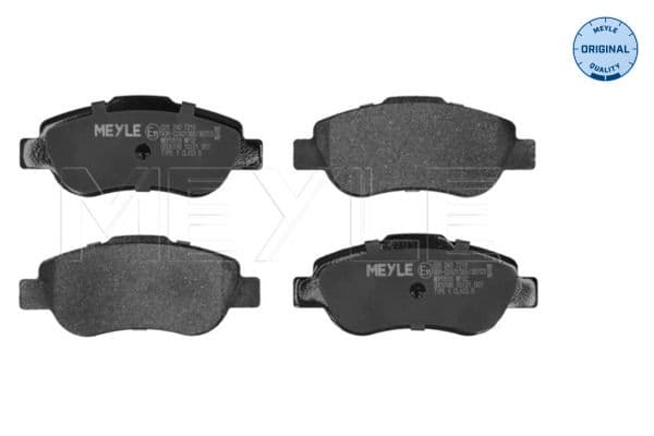 set placute frana,frana disc MEYLE -ORIGINAL: True to OE. 025 240 7218