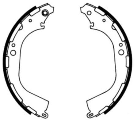 Set saboti frana ABE C01045ABE