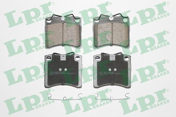 set placute frana,frana disc LPR 05P437