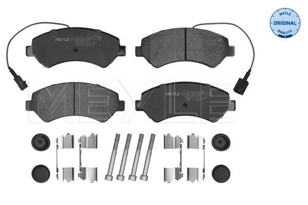 set placute frana,frana disc MEYLE -ORIGINAL: True to OE. 025 244 6619/W2