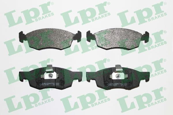 set placute frana,frana disc LPR 05P756