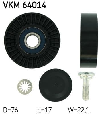 Rola ghidare/conducere, curea transmisie SKF VKM 64014