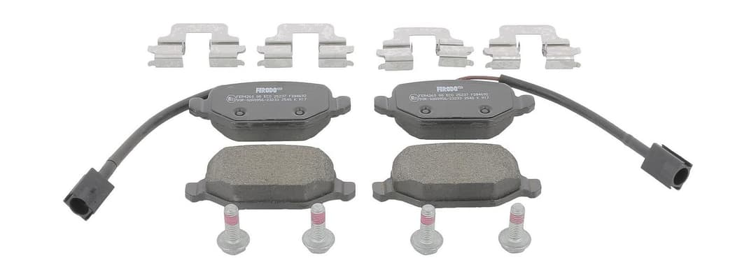 set placute frana,frana disc FERODO PREMIER ECO FRICTION FDB4692