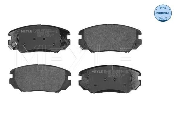 set placute frana,frana disc MEYLE -ORIGINAL: True to OE. 025 244 1519/W