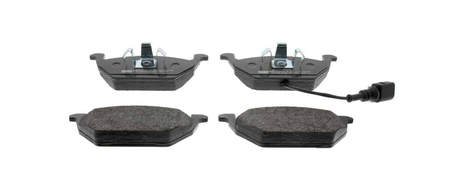 set placute frana,frana disc FERODO PREMIER ECO FRICTION FDB1398