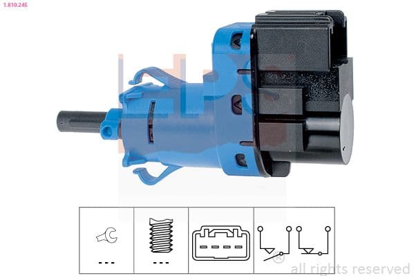 Comutator lumini frana EPS Made in Italy - OE Equivalent 1.810.245