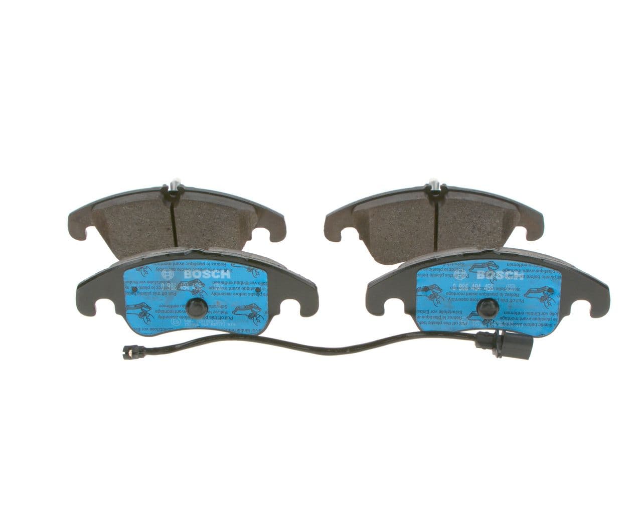 set placute frana,frana disc BOSCH 0 986 494 456