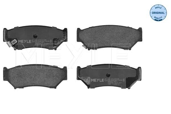 set placute frana,frana disc MEYLE -ORIGINAL: True to OE. 025 219 0715/W