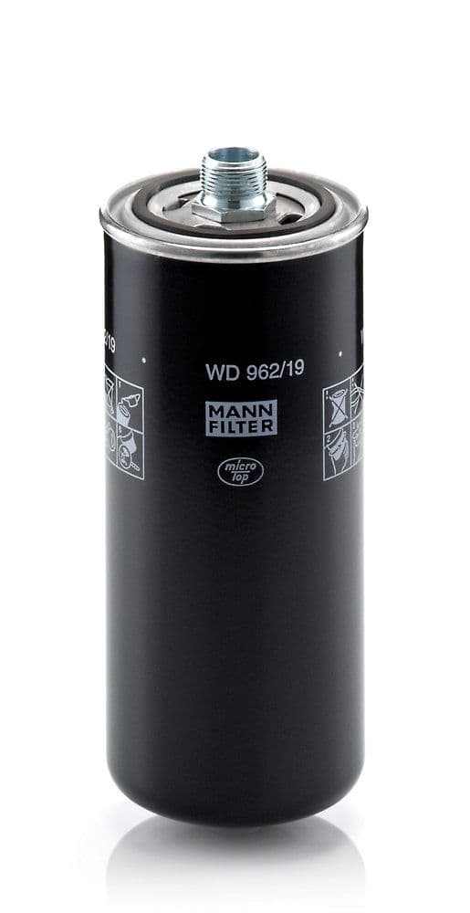 Filtru hidraulic, cutie de viteze automata MANN-FILTER WD 962/19