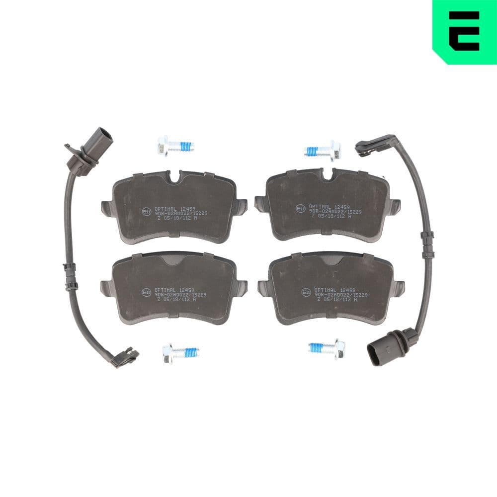 set placute frana,frana disc OPTIMAL BP-12459