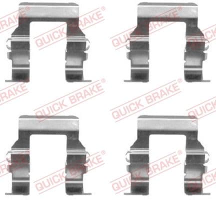 Set accesorii, placute frana QUICK BRAKE 109-1279