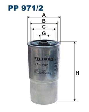 filtru combustibil FILTRON PP 971/2