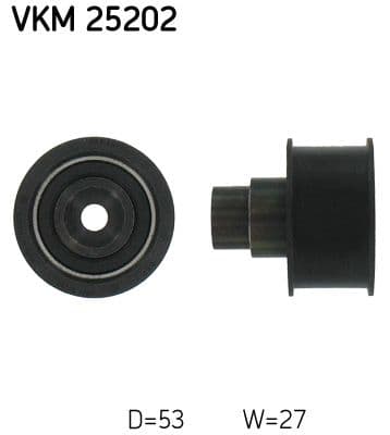 Rola ghidare/conducere, curea distributie SKF VKM 25202