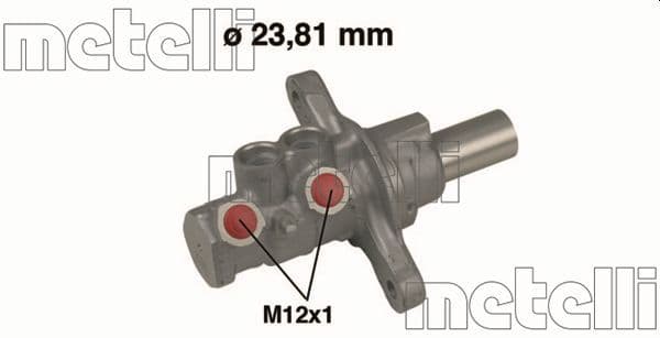 Pompa centrala, frana METELLI 05-0522